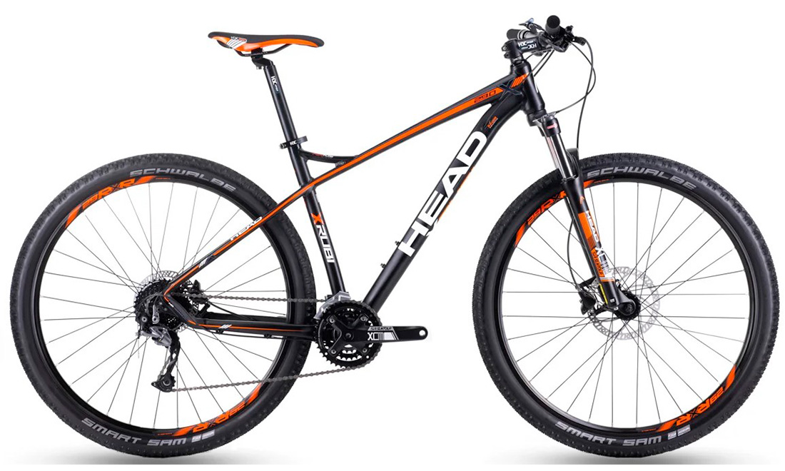 Велосипед Head X - RUBI I 29" (2020) 2020 Черно-оранжевый